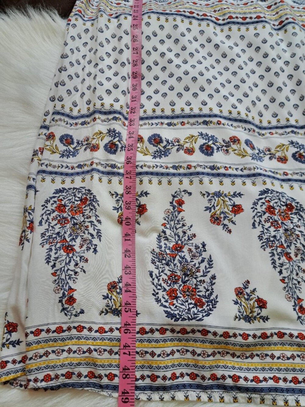 Old Navy 100% Rayon Boho Strappy Maxi Dress Size Small - Picture 10 of 10